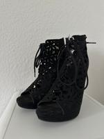 Pumps CATWALK 37 Schwarz Schnüre/Reisverschluss Baden-Württemberg - Schwendi Vorschau