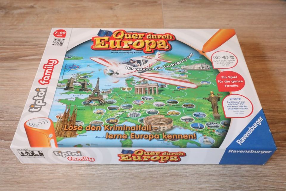 TipToi Spiel Ravensburger 005796 tiptoi Quer durch Europa neu in Königswinter