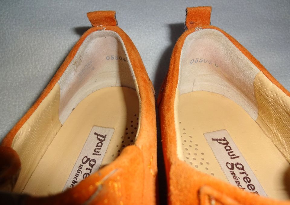 Paul Green Damen Halbschuhe, Damenschuhe Gr.UK 6 (EUR 39), orange in Krefeld