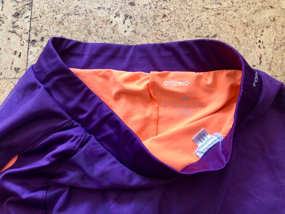 ❤️ ADIDAS Marken HOSENROCK Skort Gr.XS 30 32 lila orange in Nürnberg (Mittelfr)