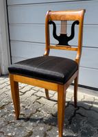 Biedermeier Stuhl 1 (von 4) Massivholz Mit Lyra Baden-Württemberg - Karlsruhe Vorschau