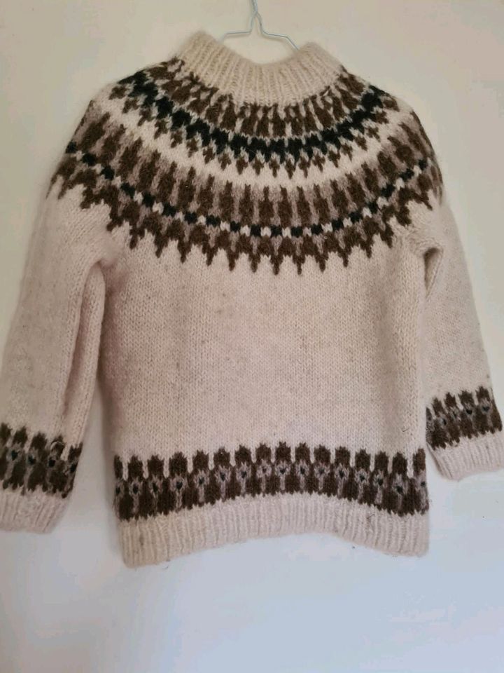 Islandpullover Islandpulli Wollpullover Schurwolle Lopi Gr.XS in Reppenstedt