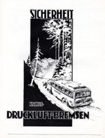 Knorr Druckluftbremse - Werbung Reklame 1932 Vintage-Deko Baden-Württemberg - Schopfheim Vorschau