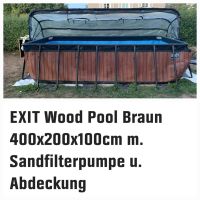Exit Wood Pool Braun 400x200x100cm Bayern - Thüngen Vorschau