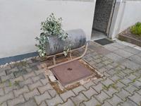 DDR Zink Gülle Jauche Wasserfass  Schlitten Thüringen - Weida Vorschau