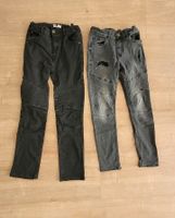 Bikerjeans Jeans schwarz Vertbaudet H&M Gr. 152 slim Nordrhein-Westfalen - Ratingen Vorschau