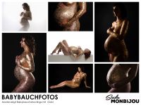 GOLD Babybauch-Fotoshooting • Schwangerschaft | Gold-Fotoshooting • Fotograf • Fotostudio Berlin - Mitte Vorschau