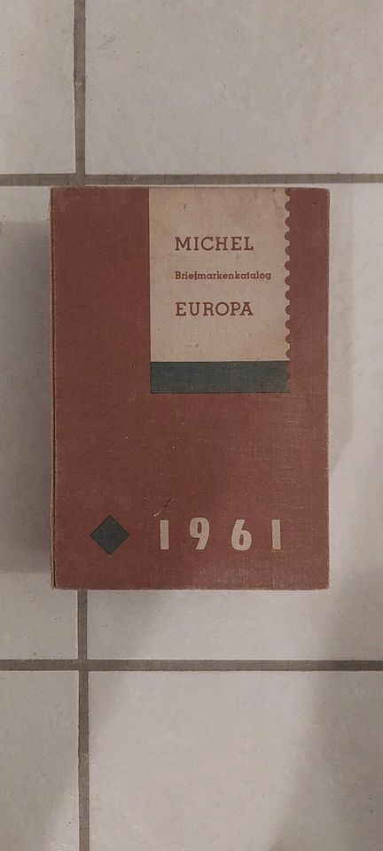 Michel Briefmarkenkatalog Europa 1961 in Velden
