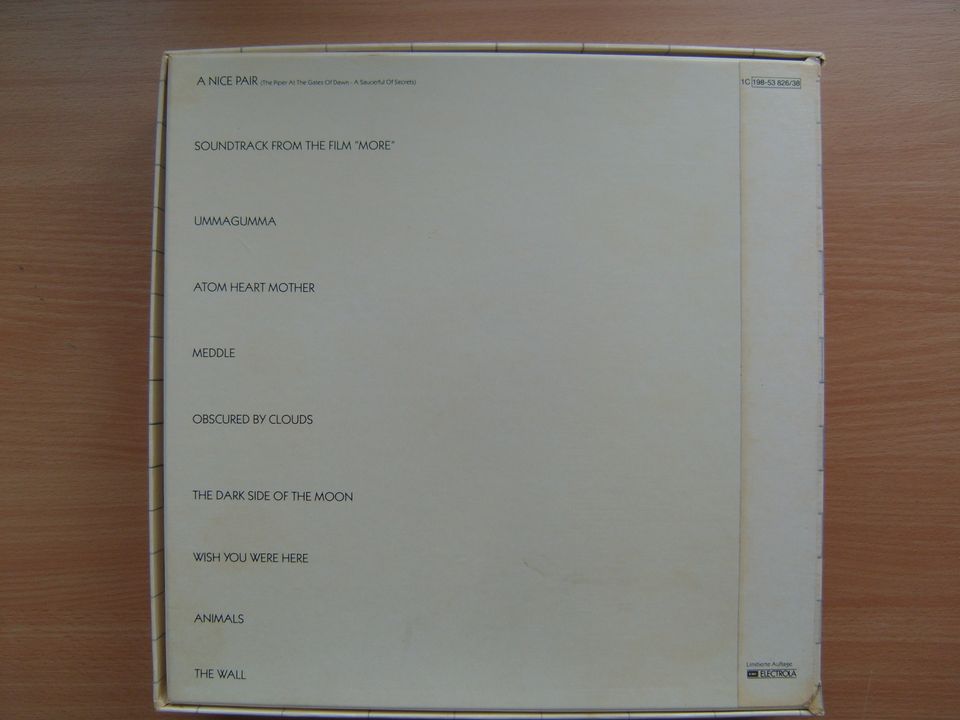 The Pink Floyd Collection Vinyl Box limitierte Edition in Eisenach