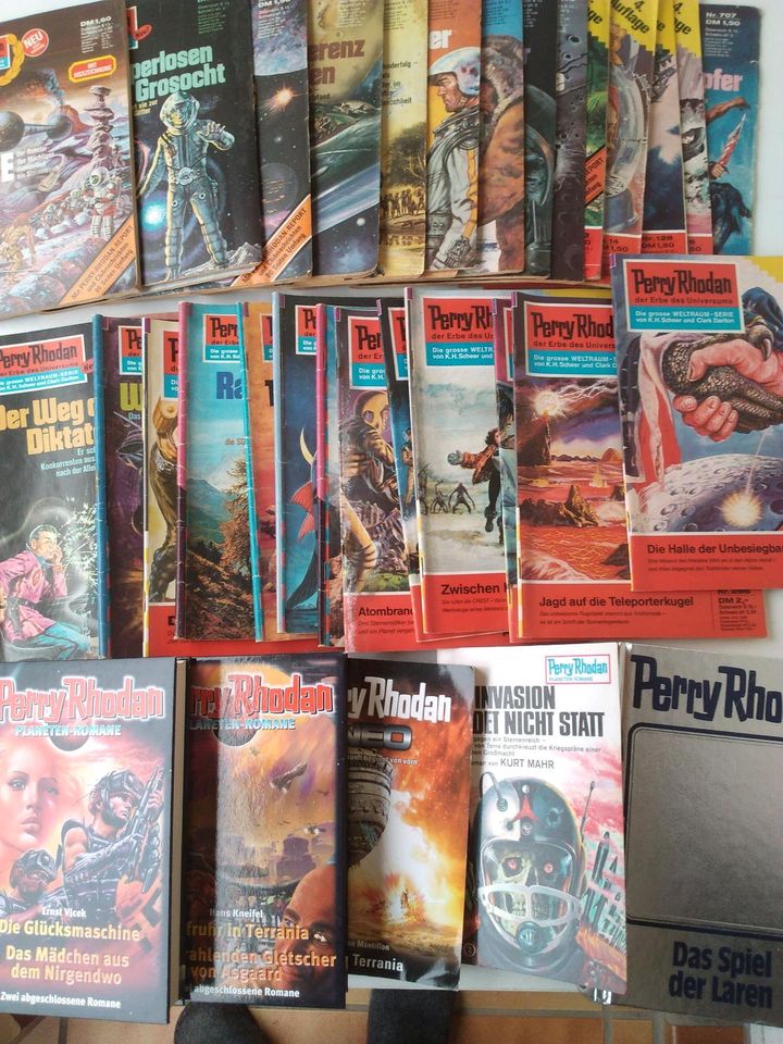 Perry Rhodan, Science Fiction, Romane, Konvolut, Vintage in Achern