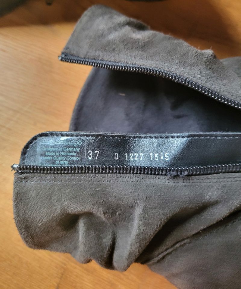 Ara Stiefeletten, grau, Leder in Rüsselsheim