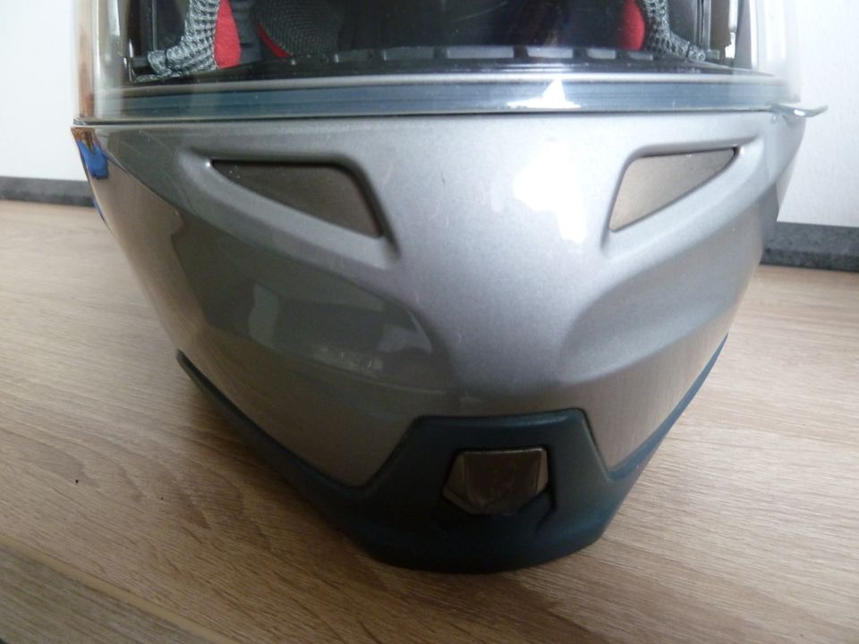 Motorradhelm von Delta Sport -Crivit DS-MULTIX301 Gr. L 59-60 in Rain Lech