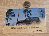 JEEP Aufkleber wagen des Jahres 89 auto americani Bayern - Klingenberg am Main Vorschau