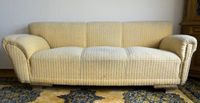 Sofa mit hellem leicht creme-farbenem Stoffbezug Nordrhein-Westfalen - Westerkappeln Vorschau