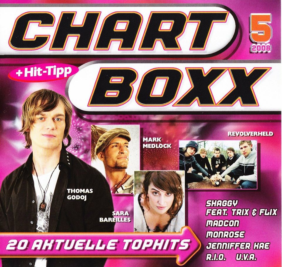 Top 13 Music-Club Chart Boxx-(20 aktuelle Tophits) 2008 (8CDs) in Meppen