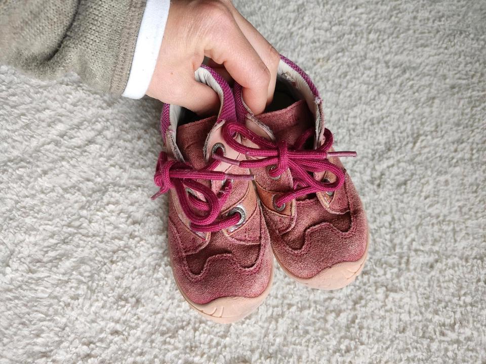Superfit 22 Lederschuhe Halbschuhe pink beere lauflernschuhe in Rednitzhembach
