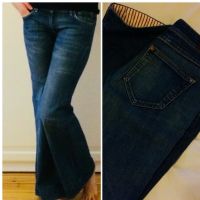 Tolle Schlaghose / Jeans mit weit ausgestelltem Bein in 38 Essen - Bredeney Vorschau