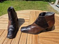 Stiefeletten Leder braun Kaffeebraun Damen Stiefel Gr. 40 Baden-Württemberg - Gerlingen Vorschau