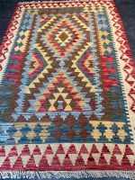 Afghan Kelim 153x100 Kilim Teppich Handarbeit rug wolle geometrie Berlin - Wilmersdorf Vorschau