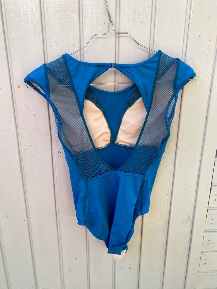 Trikot Ballett Bloch Balletttrikot blau XS Mesh Body in Neustadt an der Weinstraße