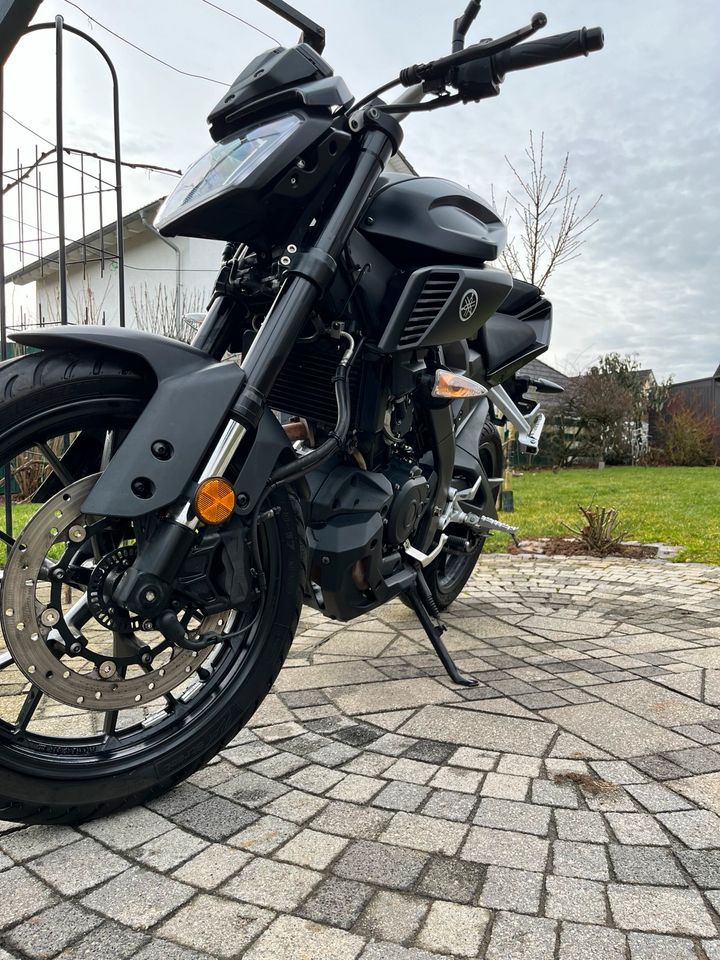 Yamaha MT-125 2019 16.500 km, ABS, 6 Gang, Flüssigkeit gekühlt. in Altenstadt