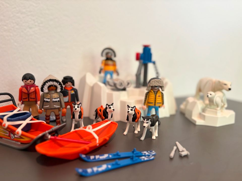 Playmobil Forscher in der Arktis plus Huskyschlitten in Lübeck