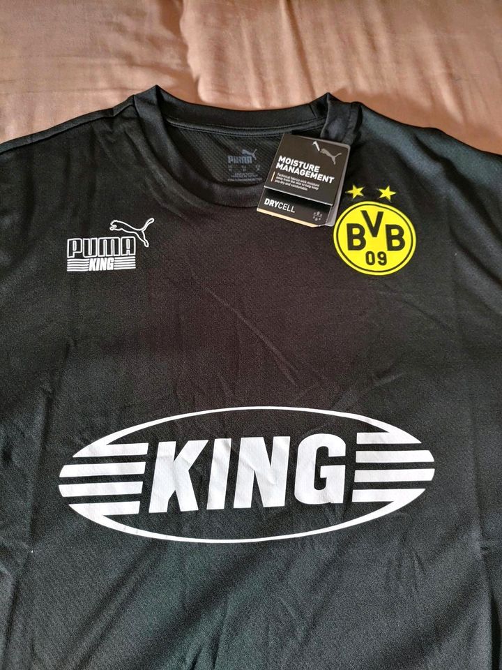 BVB Borussia Dortmund FtblHeritage Shirt Gr M Puma x King NEU in Heuchelheim