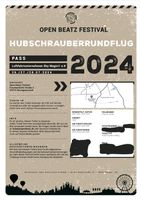 Openbeatz 2024 Helikopter Rundflug Ticket Bayern - Fürth Vorschau