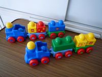 Lego Duplo Primo mit 2 Eisenbahnzüge + Steine Frankfurt am Main - Ginnheim Vorschau