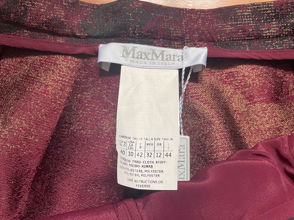 Max Mara, wunderschöne Hose, Flared, Gr. 40, mehrfarbig, Neu COOL in Neuss