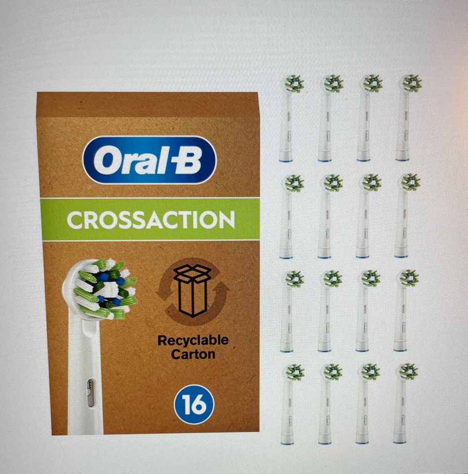 ORAL-B AUFSTECKBÜRSTEN Cross Action Clean in Berlin