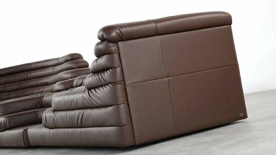 ANKAUF bundesweit - De Sede Sofa Terrazza DS 1025 - DS 600 in Geist