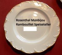 1 Speiseteller Rosenthal Monbijou Rambouillet Rheinland-Pfalz - Rodalben Vorschau