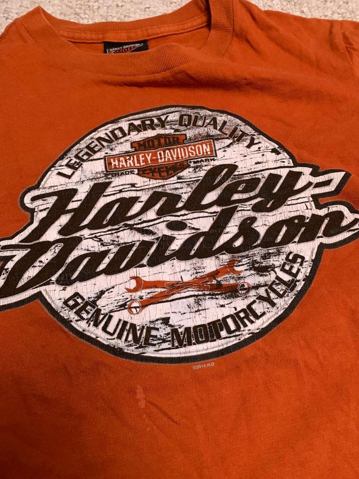 Harley Davidson T-Shirt - Orange in Bremen
