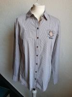 Bluse Gr. 42 braun weiß fein gestreift Gerry Weber Düsseldorf - Hassels Vorschau