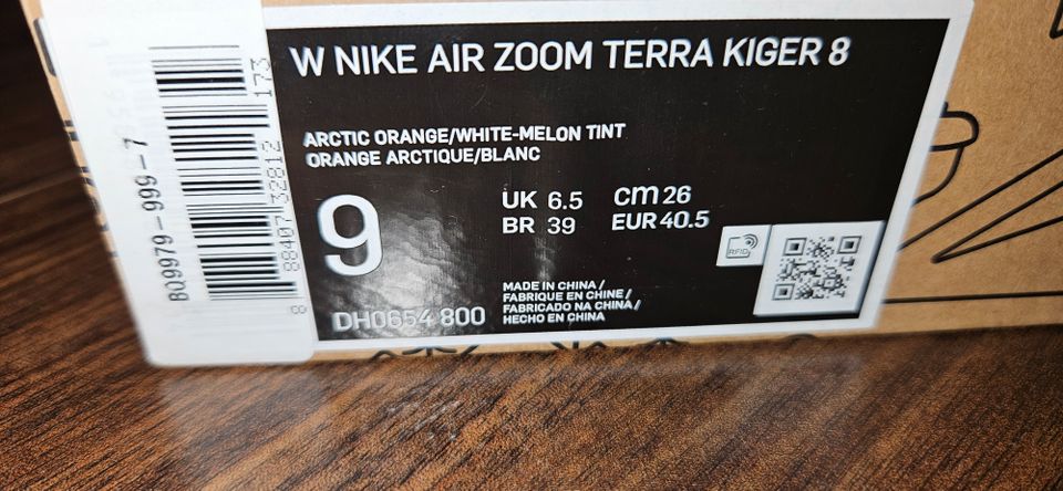 Nike Air Zoom Terra Kiger 8 Damen Schuhe DH0654-800 Sneaker 40,5 in Egeln