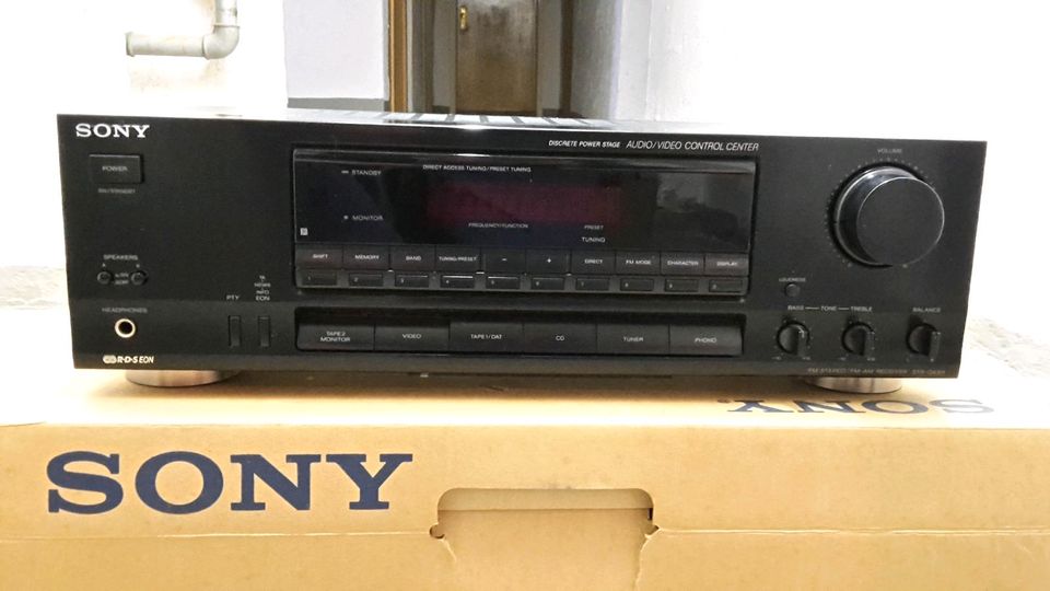 Sony Baustein Audio Stereo Musikanlage + 2-Wege Standlautsprecher in Oberhausen