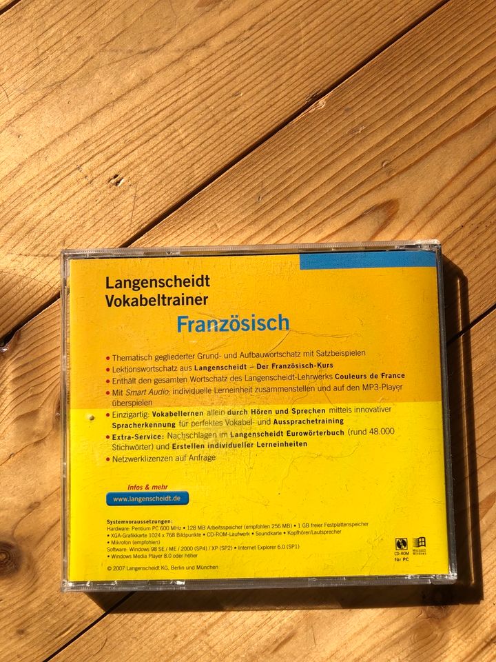 Vokabeltrainer Langenscheidt Französisch CDROM in München