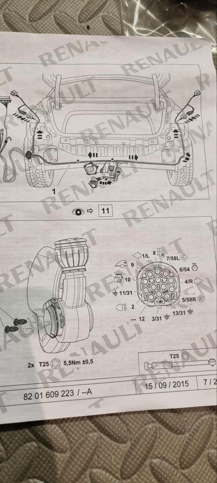 Renault Talisman Anhängerkupplung!! Neu!!! Einklappbar!!! in Wandlitz