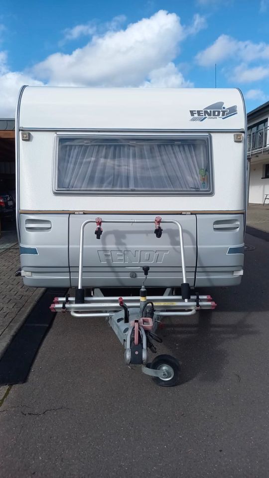 Wohnwagen Fendt 510 Platin Klima TV Vorzelt in Enkirch