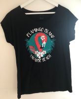 T Shirt Damen/Flamingo / Schwarz/Rosa/Gr.40 Bayern - Teuschnitz Vorschau