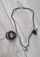 Kette Armband Set Halsketten Armbänder Schwarz Silber Köln - Kalk Vorschau