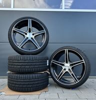 Axxion AX7 19 Zoll Sommerräder für Mercedes A B C CLA CLA35 CLA250e A250e Klasse W177 F2A W247 X247 W205 S205 C118 W118 X118 Felgen Reifen Räder schwarz Performance Sommerreifen ABE AMG Kompletträder Baden-Württemberg - Neckarsulm Vorschau