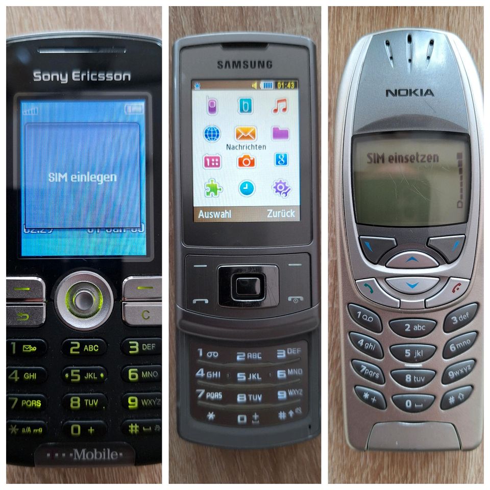 Mobiltelefone mit Zubehör - Nokia - Samsung - Sony in Bielefeld
