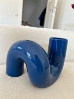 Vase blau geschwungen NEU Düsseldorf - Unterbilk Vorschau