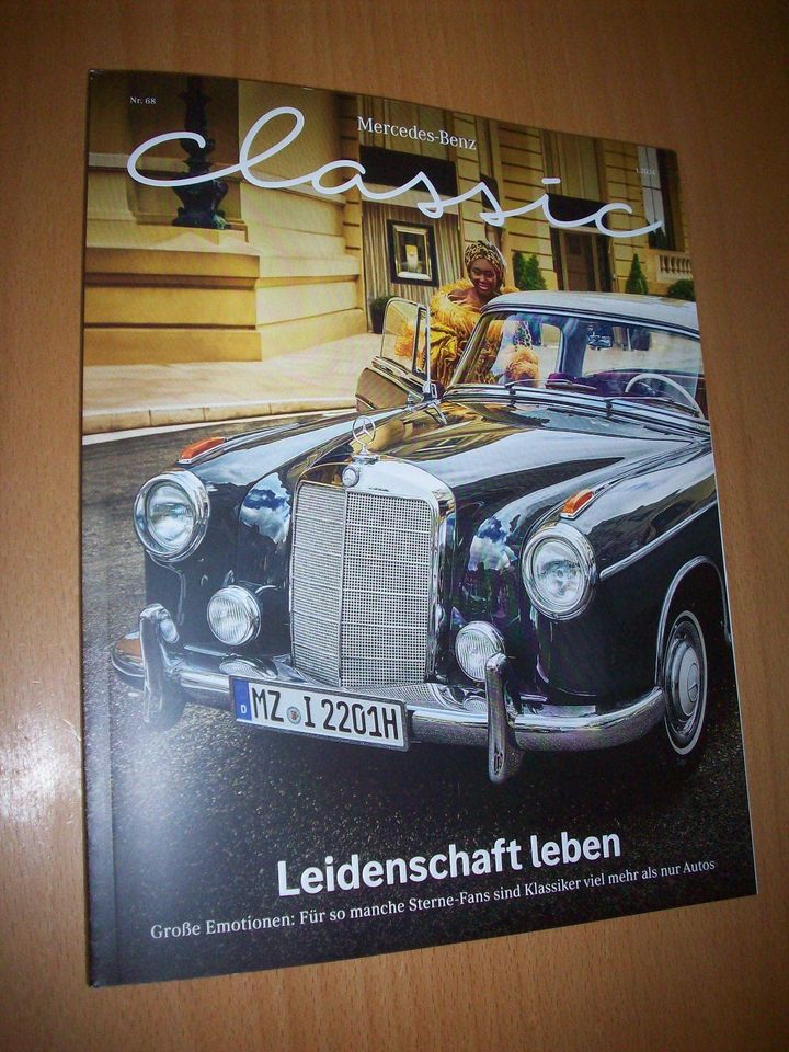 Mercedes Benz Classic Magazin Zeitschrift 2024 W201 190 SLS AMG in Ober-Ramstadt