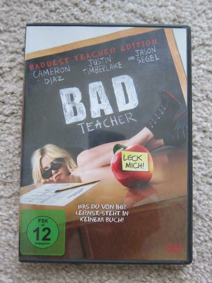 DVD 'Bad Teacher' mit Cameron Diaz, TOP Zustand in Nürnberg (Mittelfr)