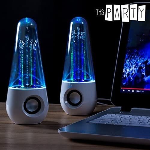 Lautsprecher Dancing Water, mit 5 LEDs, mit 3,5 Audio-Buchsen in Körle