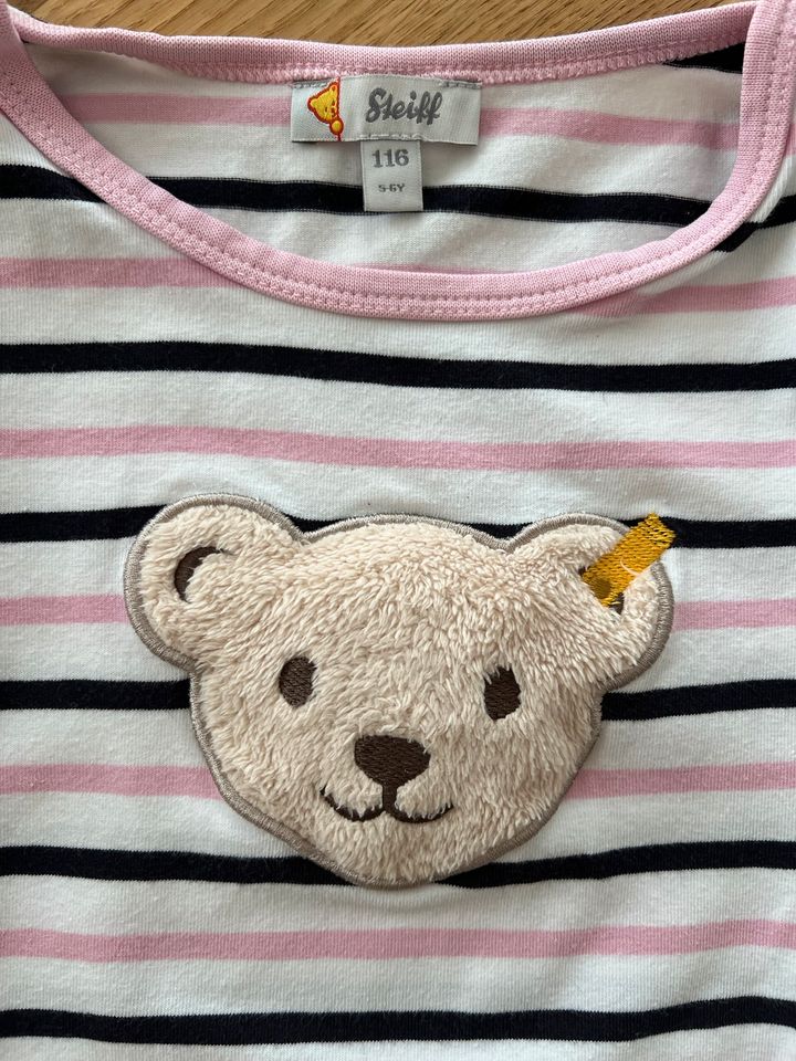 T-Shirt mit Quietschbär von Steiff, 116 in Icking