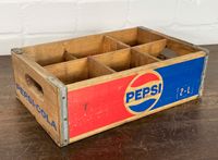 ORIG PEPSI COLA GETRÄNKEKISTE 1976 HOLZKISTE VINTAGE USA MAN CAVE Nordrhein-Westfalen - Hamm Vorschau